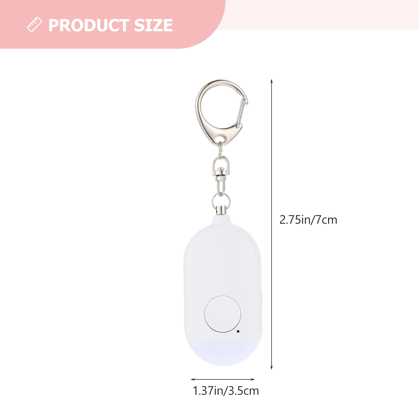 1 Set Persönlicher Alarm, wied – Personal Alarm Keychain Bewertung und Preis