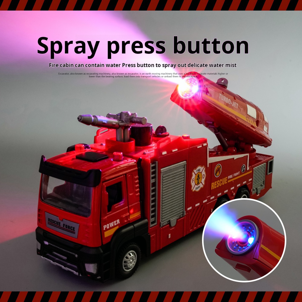 Neues Feuerwehrauto-Spielzeug  – Fire Escape Ladder Bewertung und Preis