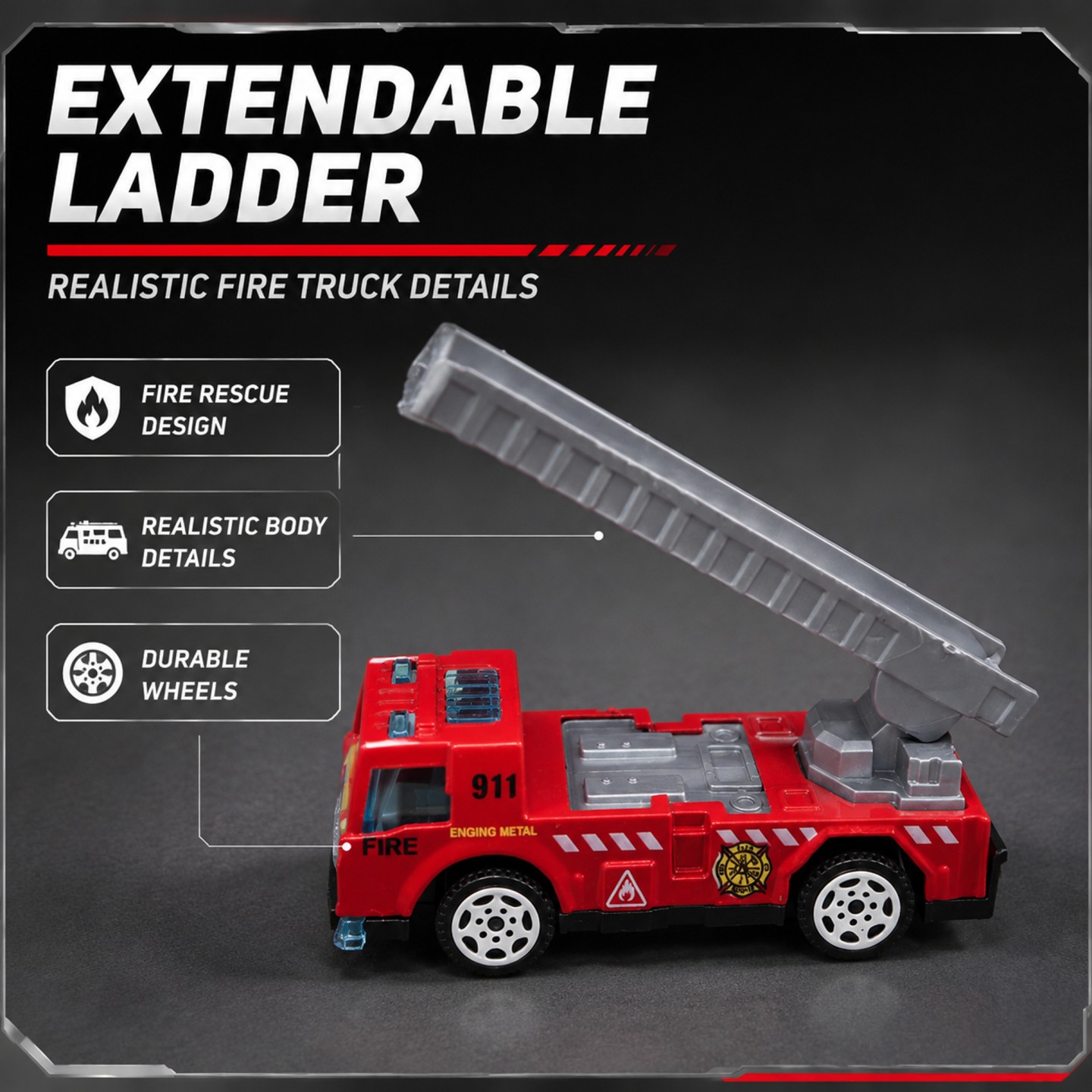 1:64 Legierung+Kunststoff Feue – Fire Escape Ladder Bewertung und Preis